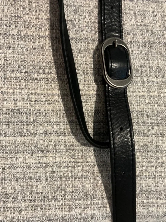 Patricia Nash Black Leather Crossbody Bag Vintage Style - Picture 5 of 15